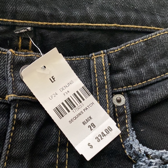 Car Mar LF Jean - Distressed with sequin embellishing - Picture 4 of 6